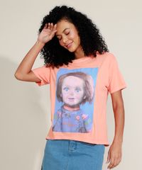 Blusa-Feminina-Chucky-Manga-Curta-Decote-Redondo-Laranja-9958052-Laranja_5