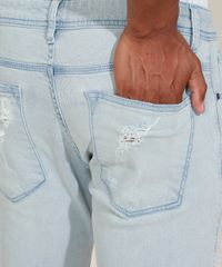Calca-Jeans-Masculina-Ciclos-Slim-Destroyed-com-Certificacao-C2C™-Azul-Claro-9957127-Azul_Claro_5 Calca-Jeans-Masculina-Ciclos-Slim-Destroyed-com-Certificacao-C2C™-Azul-Claro-9957127-Azul_Claro_5