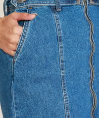 Saia-Jeans-Feminina-Curta-com-Ziper-Frontal-Azul-Medio-9964623-Azul_Medio_4