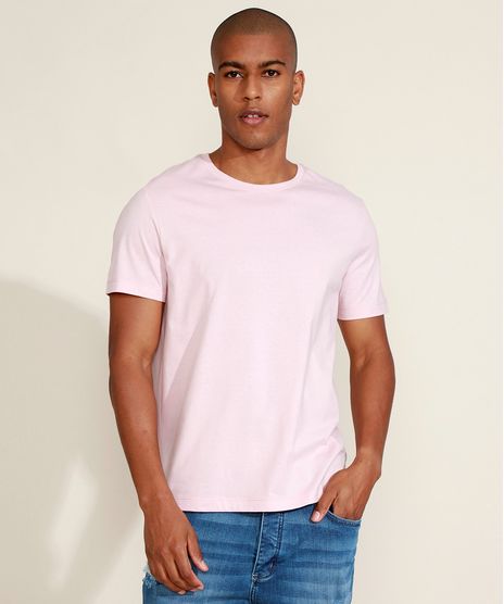 Camiseta-Masculina-Ciclos-Basica-Manga-Curta-Gola-Careca-com-Certificacao-C2C™-Rosa-Claro-9954424-Rosa_Claro_1