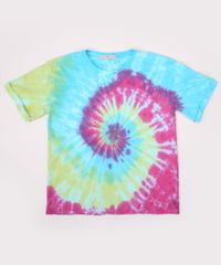 Blusa-Juvenil-Estampada-Tie-Dye-Espiral-Manga-Curta-Multicor-9966098-Multicor_1