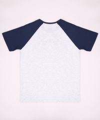 Camiseta-Juvenil-Raglan-Jurassic-World-Manga-Curta-Gola-Careca-Cinza-Mescla-Claro-9968440-Cinza_Mescla_Claro_3
