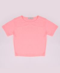 Blusa-Juvenil-Basica-Canelada-Manga-Curta-Rosa-Neon-9966099-Rosa_Neon_1