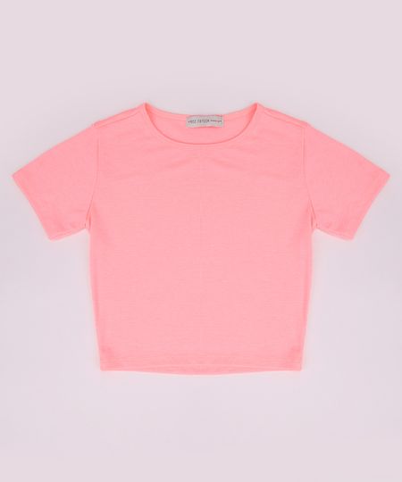 Blusa-Juvenil-Basica-Canelada-Manga-Curta-Rosa-Neon-9966099-Rosa_Neon_1