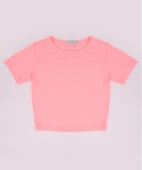 Blusa-Juvenil-Basica-Canelada-Manga-Curta-Rosa-Neon-9966099-Rosa_Neon_1
