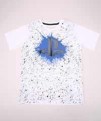 Camiseta-Juvenil-Playstation-Manga-Curta-Gola-Careca-Branca-9962346-Branco_1