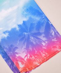 Bermuda-Surf-Juvenil-Estampada-de-Folhagens-Multicor-9962940-Multicor_4