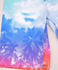 Bermuda-Surf-Juvenil-Estampada-de-Folhagens-Multicor-9962940-Multicor_5