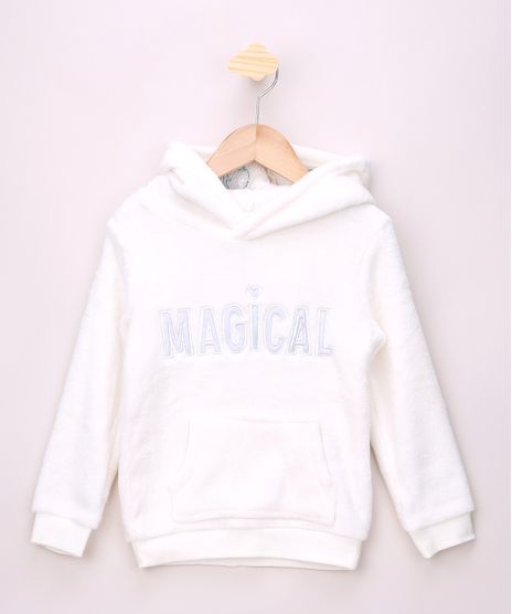 Blusao-Infantil-em-Fleece-Unicornio--Magical--com-Capuz-e-Chifre-Off-White-9797526-Off_White_1