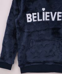 Blusao-Infantil-em-Fleece-Unicornio--Believe--com-Capuz-e-Chifre-Azul-Marinho-9797528-Azul_Marinho_4
