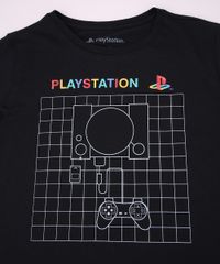 Camiseta-Juvenil-Playstation-Manga-Curta-Gola-Careca-Preta-9954878-Preto_2