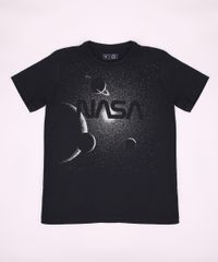 Camiseta-Juvenil-NASA-Manga-Curta-Gola-Careca-Preta-9954879-Preto_1