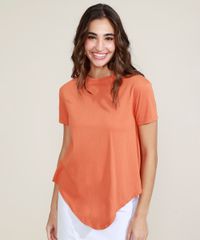 Blusa-Feminina-Basica-com-No-Manga-Curta-Decote-Redondo-Laranja-1-9883921-Laranja_1_5