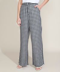 Calca-Feminina-Mindset-Wide-Cintura-Alta-Alfaiatada-Estampada-Xadrez-Vichy-com-Linho-Azul-Marinho-9974062-Azul_Marinho_1 Calca-Feminina-Mindset-Wide-Cintura-Alta-Alfaiatada-Estampada-Xadrez-Vichy-com-Linho-Azul-Marinho-9974062-Azul_Marinho_1