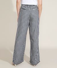Calca-Feminina-Mindset-Wide-Cintura-Alta-Alfaiatada-Estampada-Xadrez-Vichy-com-Linho-Azul-Marinho-9974062-Azul_Marinho_2 Calca-Feminina-Mindset-Wide-Cintura-Alta-Alfaiatada-Estampada-Xadrez-Vichy-com-Linho-Azul-Marinho-9974062-Azul_Marinho_2