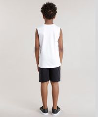 Conjunto-Batman-de-Regata-Branca---Bermuda-em-Moletom-Preta-8484293-Preto_2
