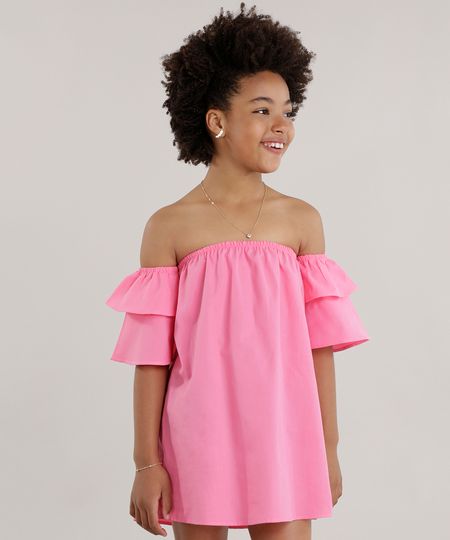 Vestido-Ombro-a-Ombro-com-Babados-Pink-8655897-Pink_1
