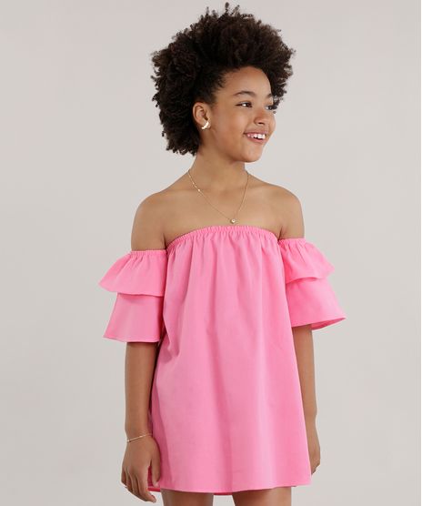 Vestido-Ombro-a-Ombro-com-Babados-Pink-8655897-Pink_1