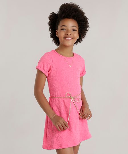 Vestido-em-Jacquard-com-Cinto-Pink-8708621-Pink_1 Vestido-em-Jacquard-com-Cinto-Pink-8708621-Pink_1