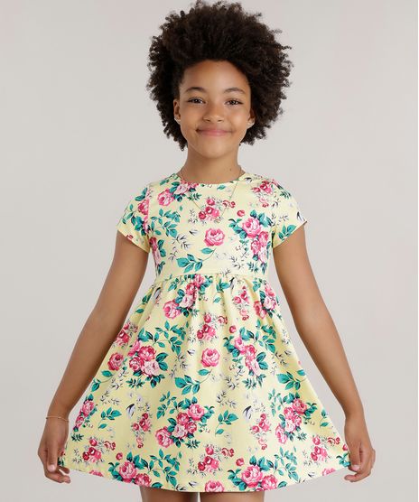 Vestido-Estampado-Floral-Amarelo-Claro-8652857-Amarelo_Claro_1