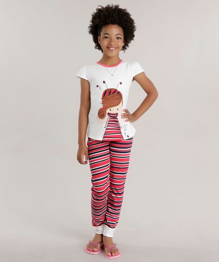 Pijama--Cute-as-Can-Bee---Off-White-8727002-Off_White_1 Pijama--Cute-as-Can-Bee---Off-White-8727002-Off_White_1