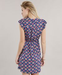 Vestido-com-Laco-Estampado-de-Borboletas-Azul-Marinho-8592792-Azul_Marinho_2