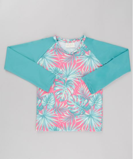 Blusa-Estampada-com-Protecao-UV-50-Verde-Agua-8721703-Verde_Agua_1