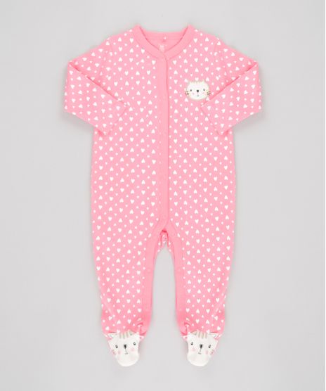 Macacao-Gato-Estampado-de-Coracoes-em-Algodao---Sustentavel-Rosa-8581162-Rosa_1