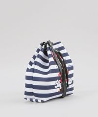 Bolsa-Saco-Listrada-Minnie---Elastico-de-Cabelo-com-Laco-Azul-Marinho-8374361-Azul_Marinho_2