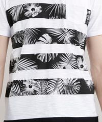 Camiseta-Longa-com-Estampa-de-Folhagem-Branca-8725436-Branco_4