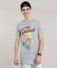 Camiseta-Longa-Simpsons-Cinza-Mescla-8725460-Cinza_Mescla_1