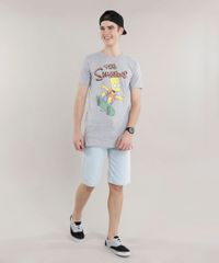 Camiseta-Longa-Simpsons-Cinza-Mescla-8725460-Cinza_Mescla_3