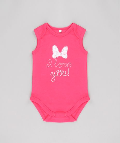 Body-Minnie-em-Algodao---Sustentavel-Rosa-Escuro-8583224-Rosa_Escuro_1
