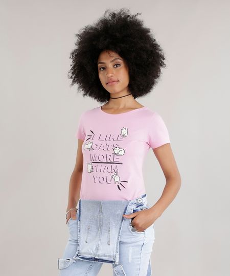 Blusa--I-Love-Cats-More-Than-You--Rosa-8729387-Rosa_1 Blusa--I-Love-Cats-More-Than-You--Rosa-8729387-Rosa_1