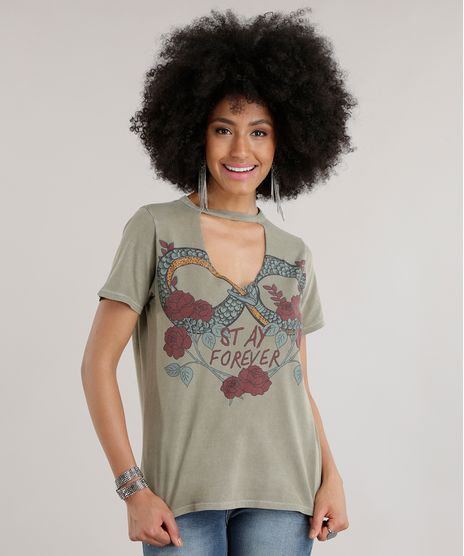 Blusa-Choker---Stay-Forever--Verde-Militar-8715205-Verde_Militar_1
