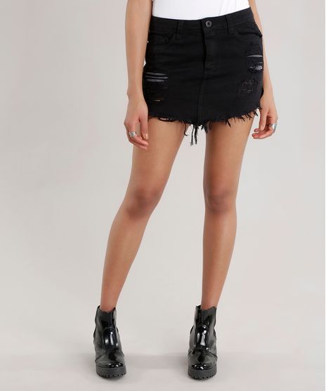 Saia-com-Rasgos-Preta-8749561-Preto_1