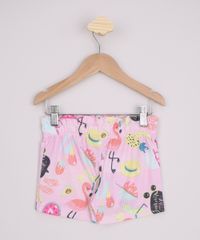 Short-Infantil-Canelado-Estampado-de-Frutas-com-Bolsos-Rosa-9966541-Rosa_2