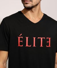 Camiseta-Masculina-Elite-Manga-Curta-Gola-V-Preta-9942107-Preto_2