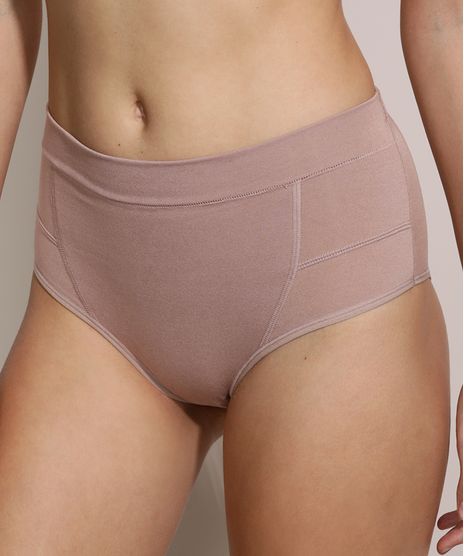 Calcinha-Love-Secret-Biquini-Cos-Alto-Classic-Antibacteriano-Marrom-Claro-9969310-Marrom_Claro_1
