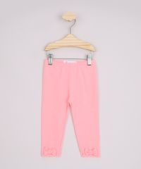 Calca-Legging-Infantil-Basica-Laco-e-Cos-com-Elastico-Rosa-Neon-9970650-Rosa_Neon_1
