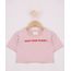 Blusa-Infantil-Ciclos-Cropped-Tal-Mae-Tal-Filha--Save-Your-Planet--Manga-Curta-com-Certificacao-C2C™-Rosa-Claro-9961371-Rosa_Claro_1
