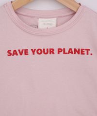 Blusa-Infantil-Ciclos-Cropped-Tal-Mae-Tal-Filha--Save-Your-Planet--Manga-Curta-com-Certificacao-C2C™-Rosa-Claro-9961371-Rosa_Claro_2
