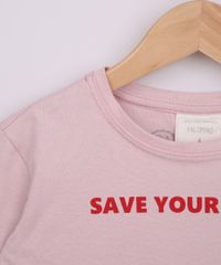 Blusa-Infantil-Ciclos-Cropped-Tal-Mae-Tal-Filha--Save-Your-Planet--Manga-Curta-com-Certificacao-C2C™-Rosa-Claro-9961371-Rosa_Claro_4