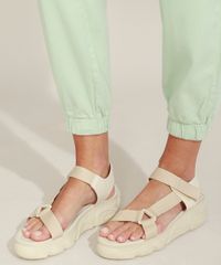 Calca-de-Sarja-Feminina-Mom-Jogger-Cintura-Super-Alta-Verde-Claro-9968173-Verde_Claro_5
