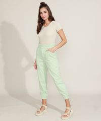 Calca-de-Sarja-Feminina-Mom-Jogger-Cintura-Super-Alta-Verde-Claro-9968173-Verde_Claro_6