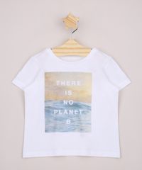 Camiseta-Infantil-Ciclos-Tal-Pai-Tal-Filho--There-Is-No-Planet--Manga-Curta-com-Certificacao-C2C™-Branca-9961742-Branco_1