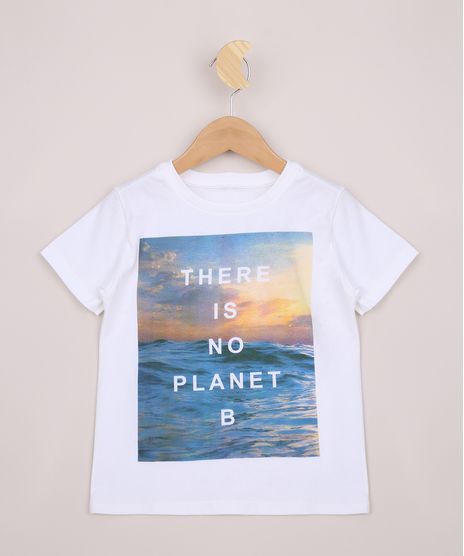 Camiseta-Infantil-Ciclos-Tal-Pai-Tal-Filho--There-Is-No-Planet--Manga-Curta-com-Certificacao-C2C™-Branca-9964787-Branco_1
