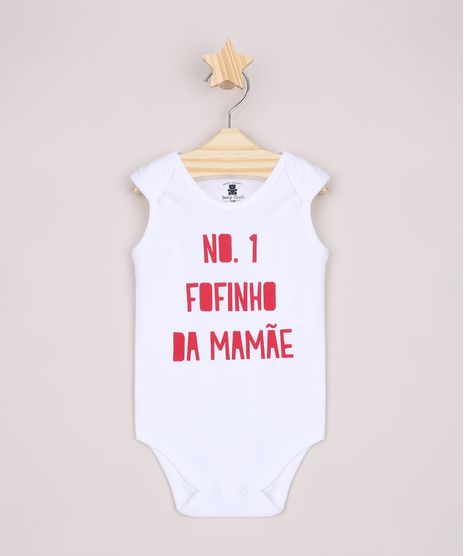 Body-infantil--No-1-Fofinho-da-Mamae--Sem-Manga-Branco-9845082-Branco_1