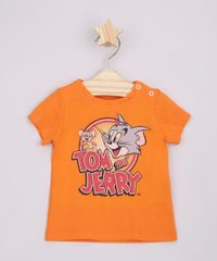 Camiseta-Infantil-Tom-e-Jerry-Manga-Curta-Laranja-9967919-Laranja_1