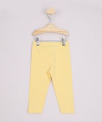 Calca-Legging-Infantil-Basica-Laco-e-Cos-com-Elastico-Amarela-9970648-Amarelo_2